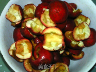 红糖山楂膏的做法步骤：2
