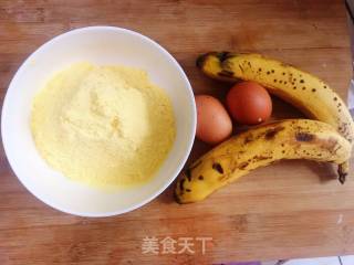 美味香蕉饼的做法步骤：1