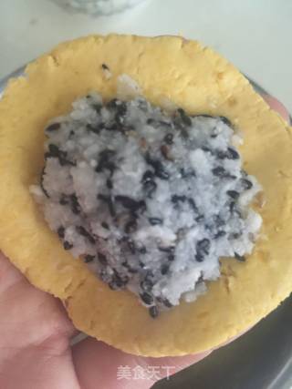 南瓜饼的做法步骤：6