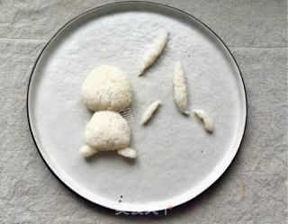 萌宠兔子饭团的做法步骤：4