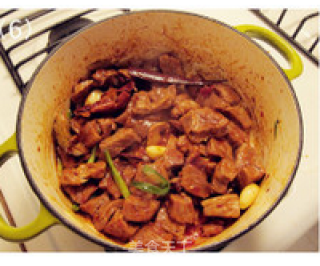 家常食谱－红烧牛肉面的做法步骤：6
