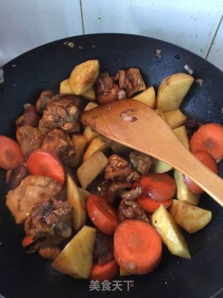 红烧鸡腿的做法步骤：3