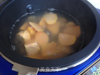 红薯栗子糖水的做法步骤：3