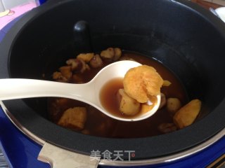 红薯栗子糖水的做法步骤：5