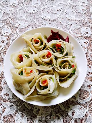 玫瑰花饺子的做法步骤：14