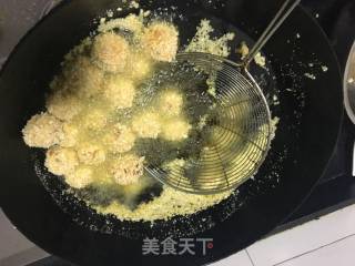 番茄沙司黄金饭团的做法步骤：7