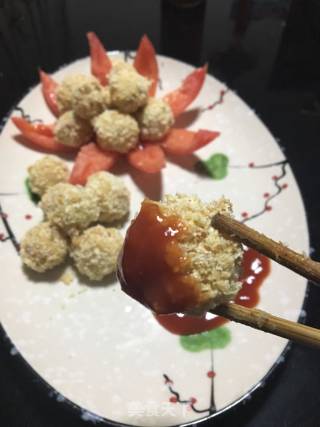 番茄沙司黄金饭团的做法步骤：10