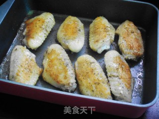 黑椒煎鸡翅的做法步骤：6