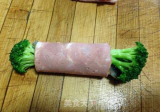 培根蔬菜卷的做法步骤：6