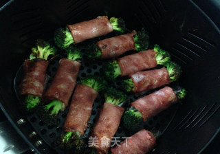 培根蔬菜卷的做法步骤：9