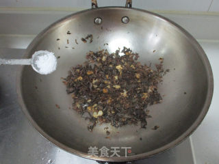 梅干菜油渣薄饼的做法步骤：5