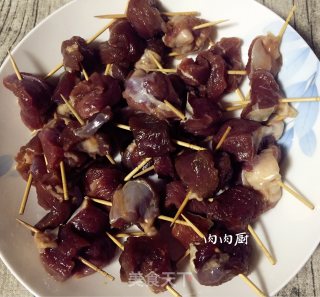 牙签羊肉#肉肉厨的做法步骤：6