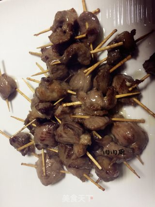 牙签羊肉#肉肉厨的做法步骤：9