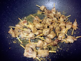 牙签羊肉#肉肉厨的做法步骤：12