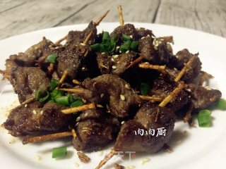 牙签羊肉#肉肉厨的做法步骤：13
