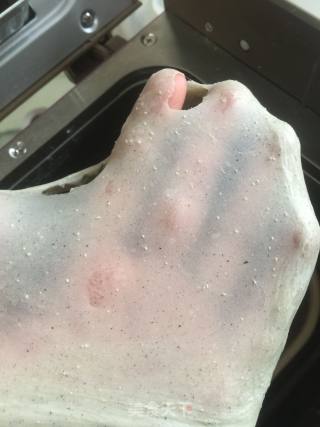 黑芝麻吐司的做法步骤：2