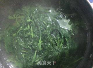 蒜蓉鲍芹叶的做法步骤：2