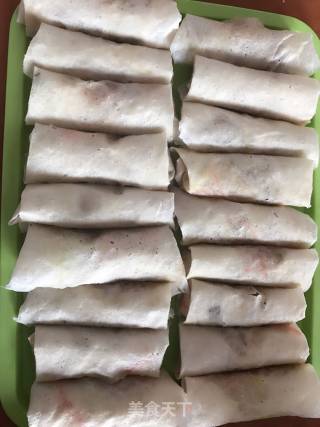 香煎春卷的做法步骤：11