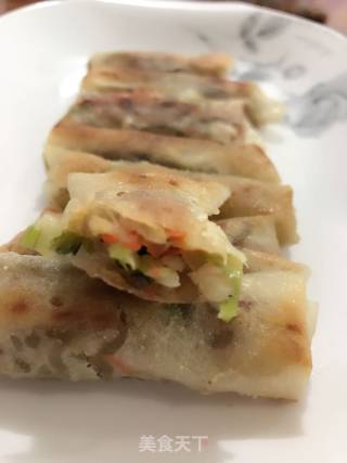 香煎春卷的做法步骤：13