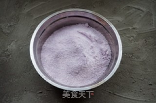 蔓越莓桂花紫薯松糕的做法步骤：6