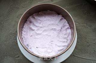 蔓越莓桂花紫薯松糕的做法步骤：10