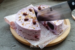 蔓越莓桂花紫薯松糕的做法步骤：16