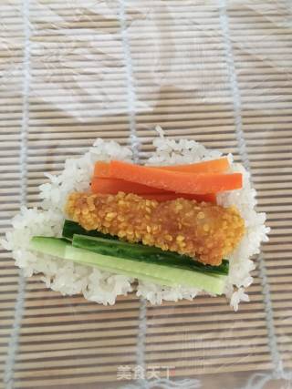 脆皮饭团的做法步骤：4