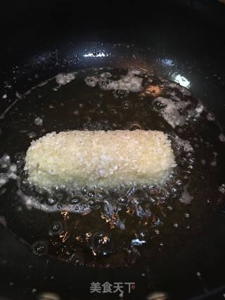 脆皮饭团的做法步骤：13