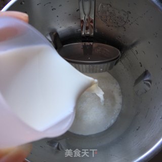 自制港式红豆奶茶（豆浆机板）的做法步骤：3