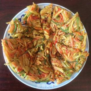 芹菜萝卜土豆辣椒的做法步骤：3