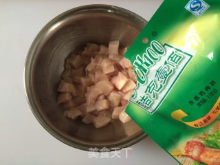 孜然牙签肉的做法步骤：3