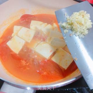 茄汁冬瓜豆腐烩肥牛的做法步骤：6