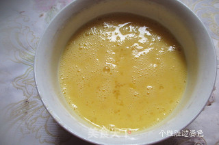 青菜炒鸡蛋的做法步骤：3