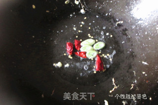 青菜炒鸡蛋的做法步骤：5