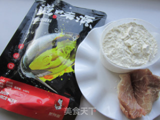 红果家菜谱之酸菜肉丝面的做法步骤：1