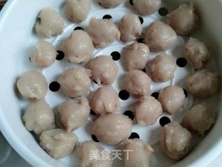 手工马胶鱼丸的做法步骤：17