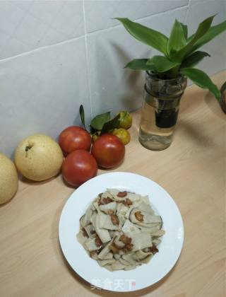 腊肉炒鸡肶菇的做法步骤：6