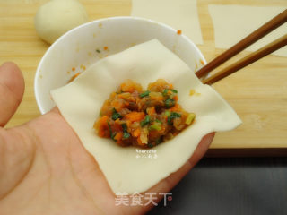 鲜虾云吞的做法步骤：9