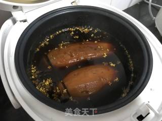 桂花糯米藕的做法步骤：7
