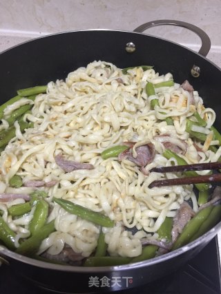 豆角焖面的做法步骤：7