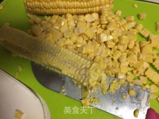 核桃玉米汁的做法步骤：2