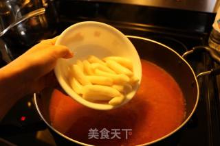 【无油】韩式炒年糕的做法步骤：3