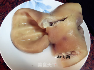 五香卤猪耳#肉肉厨的做法步骤：4