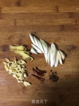烧培根花菜的做法步骤：3