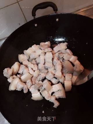 红烧肉炖豆角的做法步骤：7