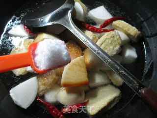 小素鸡烧萝卜的做法步骤：9