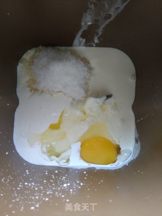 淡奶油土司的做法步骤：1