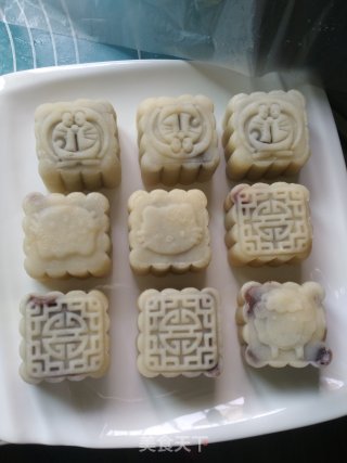 冰皮月饼的做法步骤：4