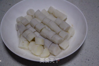 桔子酱蓝莓口味山药泥的做法步骤：4