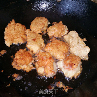 冬柿糖醋肉的做法步骤：5